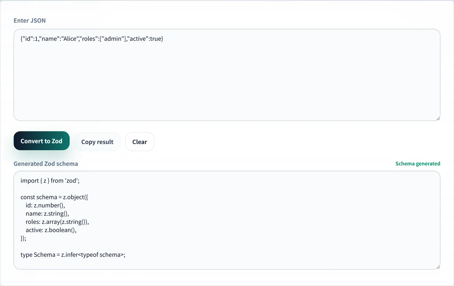 Simplify JSON Validation with Zod