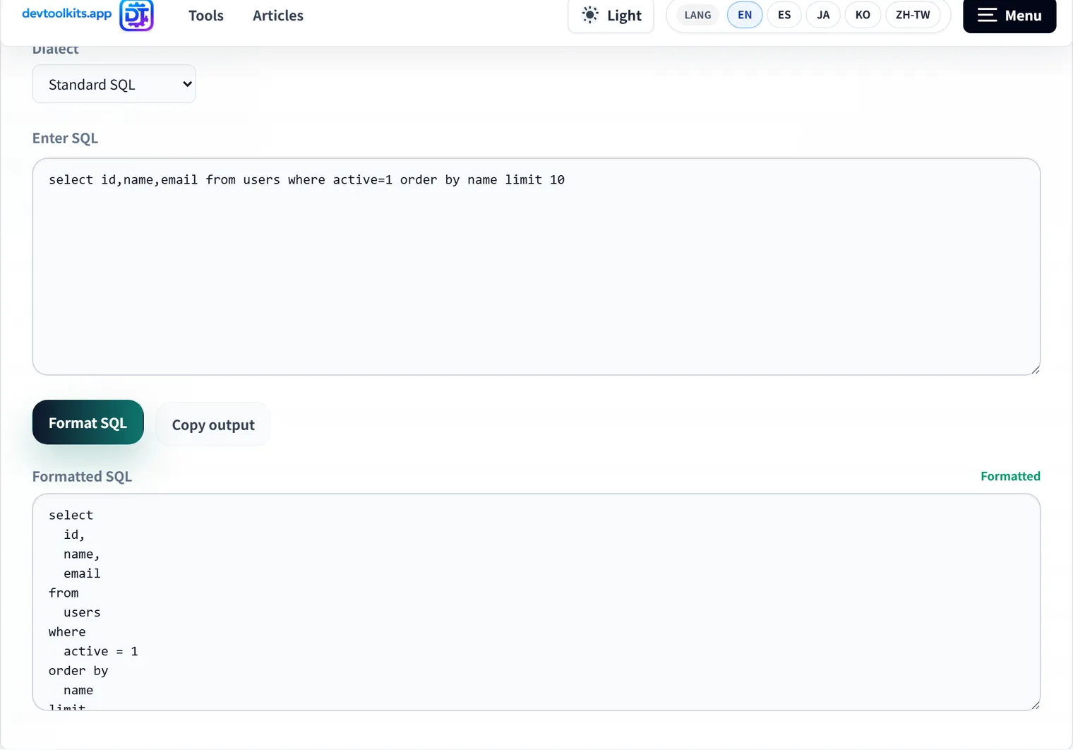 Efficiently Format SQL in Your Browser: Why We Built This Tool