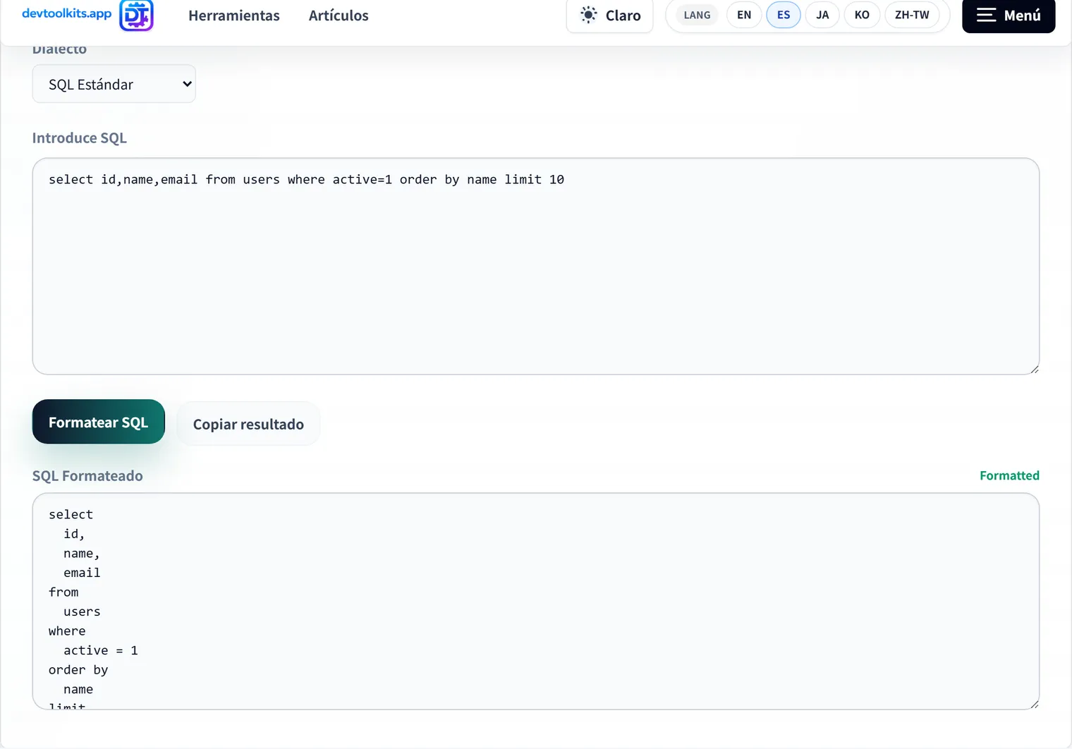 Formatee SQL de manera eficiente en su navegador: por qué creamos esta herramienta
